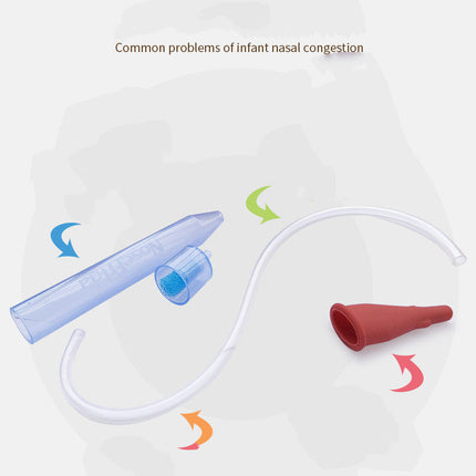 Baby Mouth Suction Nose Baby Cleaning Nose Anti-ride Nose Frida Nasal Aspirator Baby Health Care Medicine Dropper Accessories