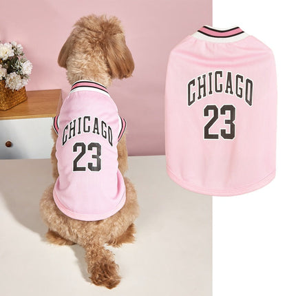 Pet Clothing Basketball Vest Clothes Dog