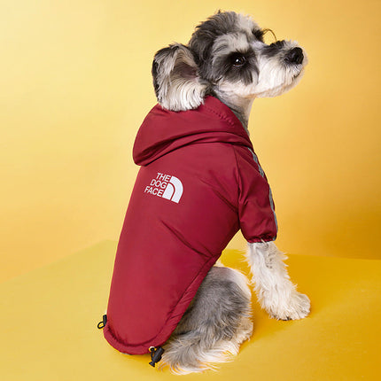 Winter Dog Clothing Plus Velvet Thick Jacket