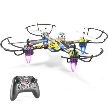 Graffiti remote control aircraft quadcopter