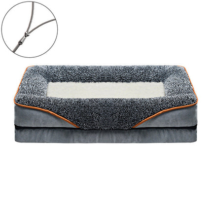 Pet Supplies Square Sofa Bed Dog Kennel Cat Litter Pet Pad