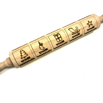 Rolling Pin Christmas Embossing