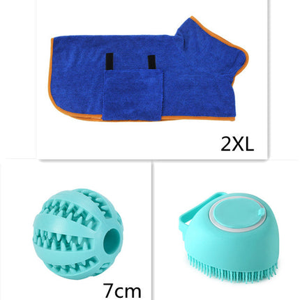 Silicone Dog Bath Massage Gloves Brush Pet Cat Bathroom Cleaning Tool Comb Brush For Dog Can Pour Shampoo Dog Grooming Supplies