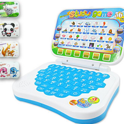 Mini PC English Learning Machine Computer Laptop Baby Children Educational Game Toy Electronic Notebook Study Music Toys Gifts