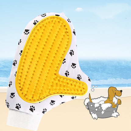 Silicone Pet brush Glove Deshedding Gentle Efficient Grooming Cat Glove Dog Bath Pet Cleaning Supplies Pet Glove Dog Accessories