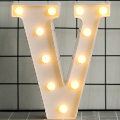 HOME IMPROVEMENT - LED ALPHABET NIGHT LIGHT