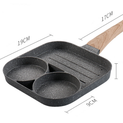 Four Hole Omelette Pan, Non-stick Pan