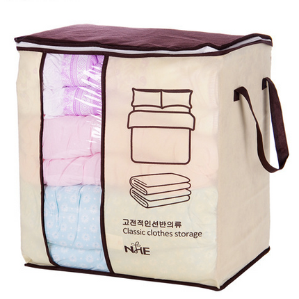 Non-Woven Family Save Space Organizador Bed Under Closet Storage Box Clothes Divider Organiser Quilt Bag Holder Organizer