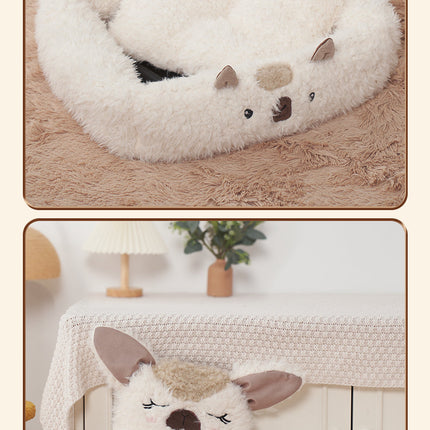 Cat Kennel Dog Kennel Pet Cushion Bed Cat Winter Warm Supplies