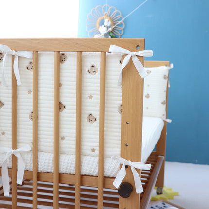 Baby Stitching Soft Bag Bumper Bed Surround