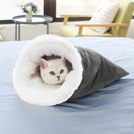 Cat Nest Christmas Plus Soft Nest Cat Sleeping Bag Cat Nest Cat Supplies Pet Four Seasons Universal Cat Mat