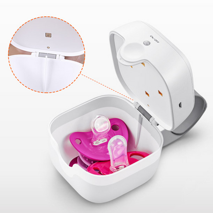 Baby Pacifier Disinfection Box Pacifier Storage Case