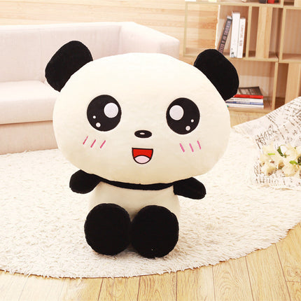 70cm Kawaii Big Head Panda Plush Toys Stuffed Soft Animal Pillow Cute Bear Gift for Children Kids Baby Girls Birthday Gift