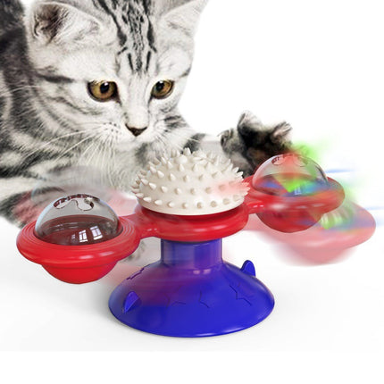 Mint Ball Turntable Funny Cat Stick Set Toy Pet Supplies