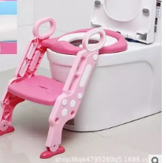 Auxiliary Toilet Ladder Children's Toilet Seat Supplies Infant Baby Ladder Folding Toilet