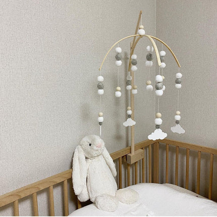 Baby Beech Bed Stand Hanging Rotary Bell