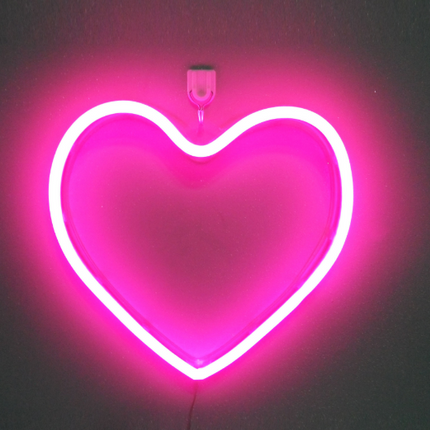 Led neon lights hanging wall decorative lights opening neon lights