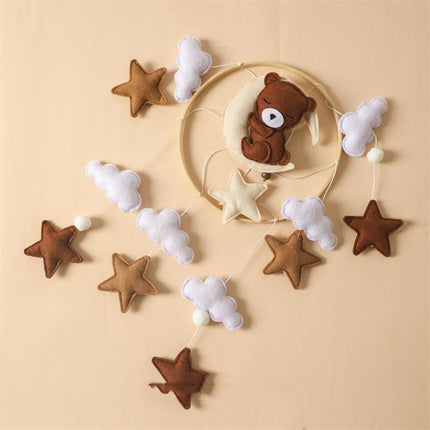 Hand-stitched Felt Bed Bell Baby Comforter Toys