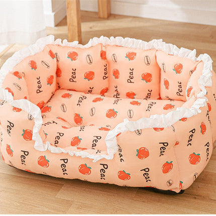 Kennel Four Seasons Small Dog Bed Dog Cat Nest Four Seasons Universal Removable And Washable Pet Supplies