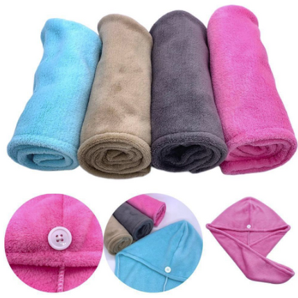 Magic Microfiber Hair Fast Drying Dryer Towel