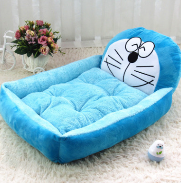 Kennel removable and washable Teddy cartoon pet nest pet supplies large dog golden retriever dog bed mat wholesale