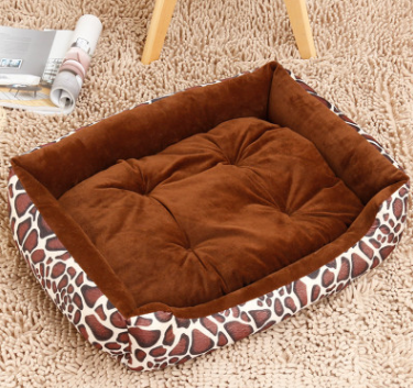 Kennel pet supplies in the large dog pet nest Golden Retriever dog bed autumn and winter cotton dog mat