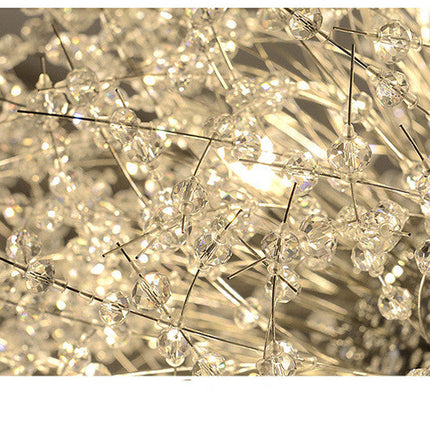 Dandelion Crystal Chandelier Restaurant Bedroom Clothing Shop Lighting