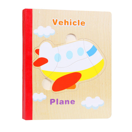 Educational Baby Wooden Jigsaw Puzzle Early Educational Toys