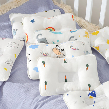 Baby Cartoon Supplies Anti-deviation Head Memory Foam Baby Pillow