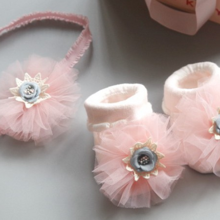 Baby Headband Socks Set Accessories