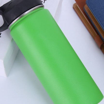 Stainless Steel Wide-mouth Outdoor Sports Vacuum Flask