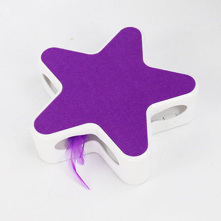 Pet Supplies Amazon Five-pointed Star Funny Cat Box