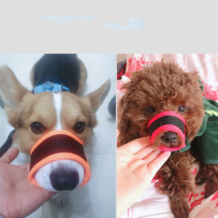 Dog Mouth Cover Anti Bite Anti Eat Disorderly Anti Bark Bark Stopper Teddy Mask Water Drinking Small Large Dog Pet Dog Supplies