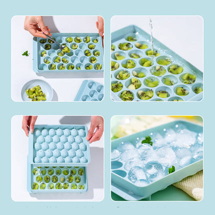 Ice Tray 3D Round Ice Molds Home Bar Party Use Round Ball Ice Cube Makers Kitchen DIY Ice Cream Moulds