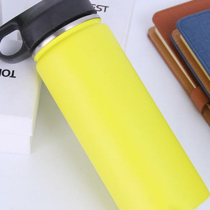 Stainless Steel Wide-mouth Outdoor Sports Vacuum Flask