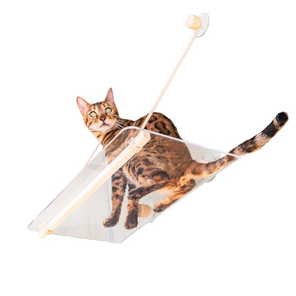 Pet Supplies Sucker Hanging Transparent Cat Bed