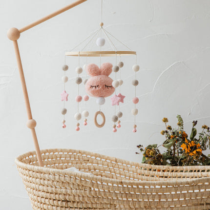 Baby Beech Bed Stand Hanging Rotary Bell