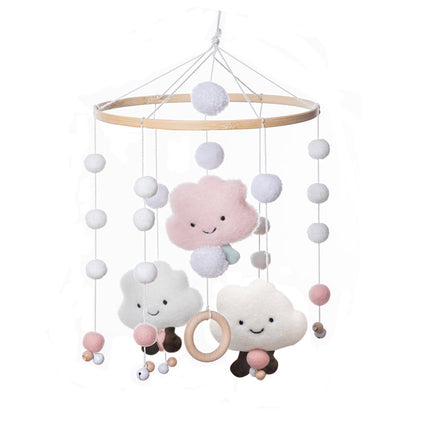 Plush Cloud Handmade Baby Bed Bell