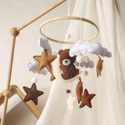 Hand-stitched Felt Bed Bell Baby Comforter Toys