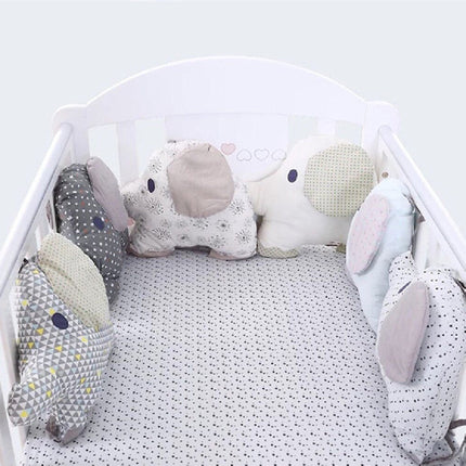 Baby Crib Supplies Cotton Embroidered Printed Elephant