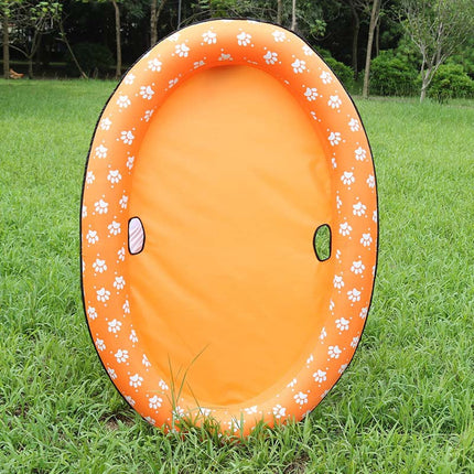 Dog Swimming Pool Inflatable Hammock Pets Pool Floating Bed Spring Summer Swimming Ring