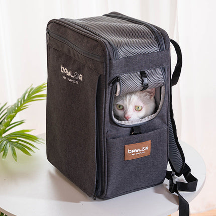 Cat Bag Go Out Portable Go Out Bag Cat Shoulders Space Backpack Cat School Bag Portable Pet Supplies