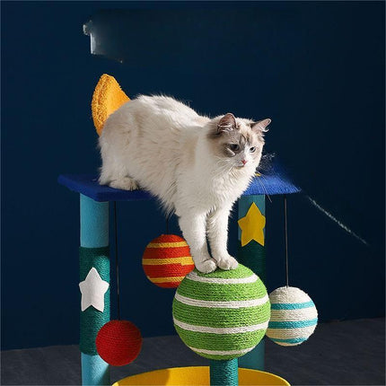 Shelf Cat Nest Small Tree One Toy Supplies